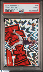 2024 Panini Absolute Kaboom! Horizontal JJ Mccarthy #13 PSA 9